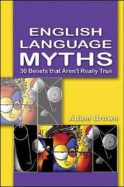 Cover of: English Language Myths by Adam Brown