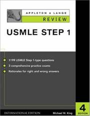 Cover of: Appleton & Lange's Review for the USMLE (Lange Physiology)