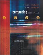 Cover of: Computing Essentials: 2003-2004 (O'Leary Series)