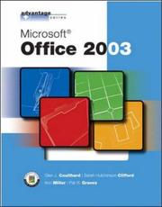 Cover of: Office 2003 (Advantage) by Glen J. Coulthard