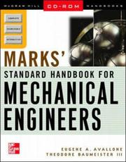 Cover of: Mark's Standard Handbook for Mechanical Engineers on CD-ROM (WAN)