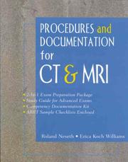Cover of: Procedures and Documentation for CT & MRI