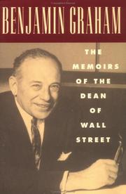 Cover of: Excerpted from Benjamin Graham, the memoirs of the dean of Wall Street by Benjamin Graham