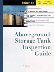 Cover of: Aboveground Storage Tank Inspection Guide (McGraw-Hill Professional Engineering)
