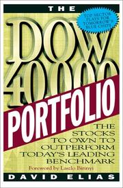 Cover of: The Dow 40,000 Portfolio: The Stocks to Own to Outperform Today's Leading Benchmark