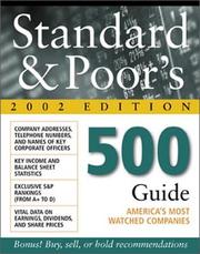 Cover of: Standard & Poor's 500 Guide 2002 by Standard & Poor's