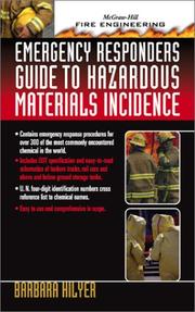 Cover of: Emergency Responder¬s Guide to Hazardous Materials Incidence (McGraw-Hill Fire Engineering)