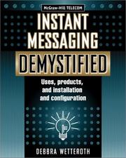 Cover of: Instant Messaging Demystified