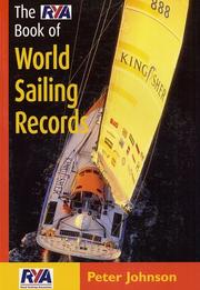 Cover of: The RYA Book of World Sailing Records