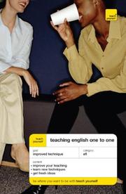 Cover of: Teach Yourself Teaching English One to One