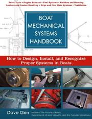 Boat Mechanical Systems Handbook by Dave Gerr