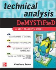 Cover of: Technical Analysis Demystified by Constance Brown