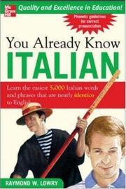 You Already Know Italian (You Already Know)