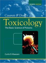 Cover of: Casarett & Doull's Toxicology by Curtis D. Klaassen