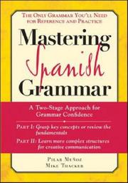 Cover of: Mastering Spanish Grammar