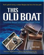 Cover of: This Old Boat by Don Casey