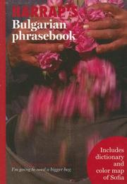 Cover of: Harrap's Bulgarian Phrasebook (Harrap's Phrasebooks)