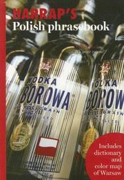 Cover of: Harrrap's Polish Phrasebook (Harrap's Phrasebooks)