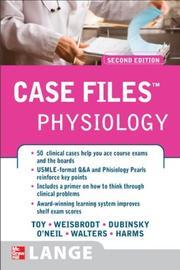 Cover of: Case Files by Eugene C. Toy, Norman W. Weisbrodt, William P. Dubinsky, Roger G. O'Neil, Edgar T. (Terry) Walters, Konrad P. Harms