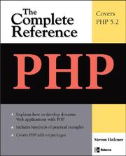 PHP by Steven Holzner