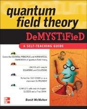 Cover of: Quantum Field Theory Demystified