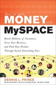 Cover of: How to Make Money on MySpace: How to Make Money with MySpace
