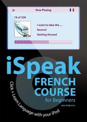 Cover of: iSpeak French Course for Beginners by Jane Wightwick