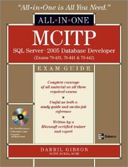 Cover of: MCITP SQL Server 2005 Database Developer All-in-One Exam Guide (Exams 70-431, 70-441 & 70-442) (All-in-One)