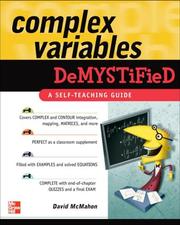 Cover of: Complex Variables Demystified by David McMahon