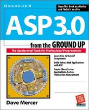Cover of: Asp 3.0: From the Ground Up