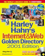 Cover of: Harley Hahn's Internet and Web Golden Directory by Harley Hahn