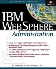 Cover of: IBM(R) Websphere Administration | Inc. Noospherics Technologies