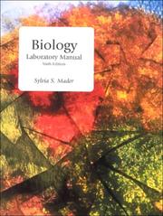 Cover of: Color Biology by Sylvia S. Mader