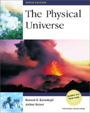 Cover of The Physical Universe with CD-ROM and Student Study Guide package by Konrad Bates Krauskopf