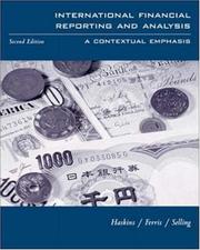 Cover of: International Financial Reporting and Analysis