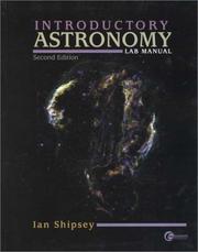 Cover of An Introduction to Astronomy Laboratory Manual by Ian Shipsey