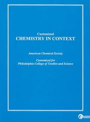Cover of: Chemistry by Acs