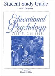 Cover of: Educational Psychology, Student Study Guide