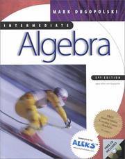 Cover of: Algebra for College Students, 2nd Edition by Mark Dugopolski