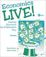 Cover of: Economics Live by Diane Keenan, Diane Keenan