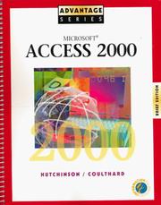 Cover of: Advantage Series: Microsoft Access 2000 Brief Edition (Advantage Series)