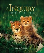 Cover of: Inquiry into Life with ESP CD-ROM by Sylvia S. Mader