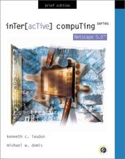 Cover of: Interactive Computing Series by Kenneth C. Laudon, Kenneth C. Laudon