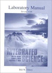 Cover of: Lab Manual to accompany Integrated Science by Bill W. Tillery, Eldon D. Enger, Eldon Enger