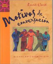 Cover of: Motivos De Conversacion/Essentials of Spanish: Essentials of Spanish