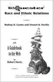 Cover of: Webquester: Race and Ethnic Relations