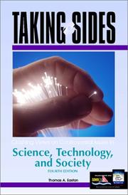Cover of: Taking Sides: Clashing Views on Controversial Issues in Science, Technology, and Society