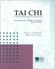 Front cover of Tai Chi by Duane A. Crider