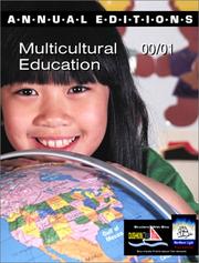 Cover of: Annual Editions: Multicultural Education 00/01