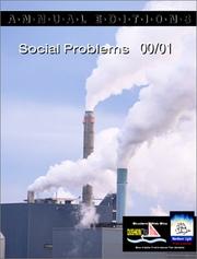 Cover of: Annual Editions: Social Problems 00/01